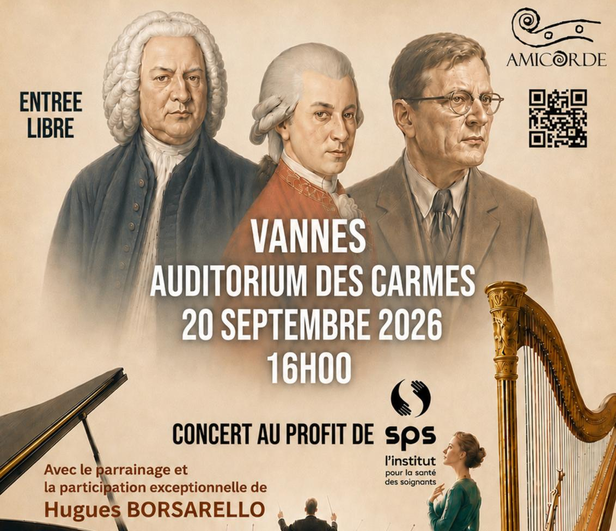 Concert de Vannes 20 septembre 2026